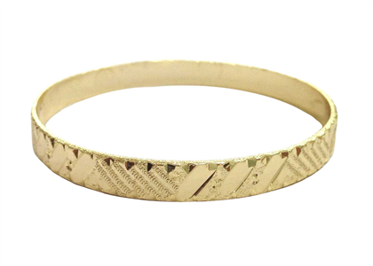 Gold Plated | Diamond Cut Bangles